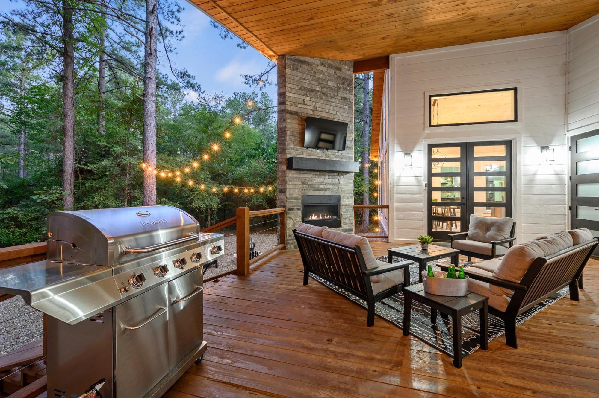 Two Knights Luxury Cabin Broken Bow Exterior photo